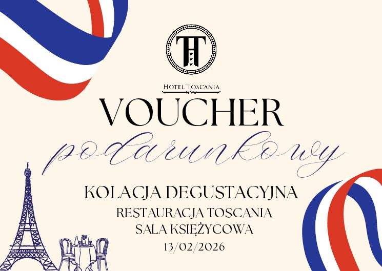 VOUCHER DLA 2 OS. Voucher na kolację degustacyjną - obrazek 1